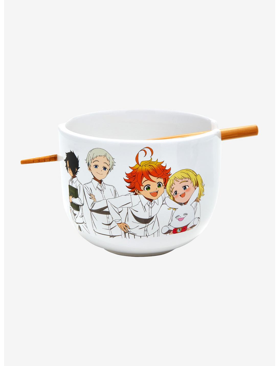 The Promised Neverland Group Ramen Bowl With Chopsticks, , hi-res