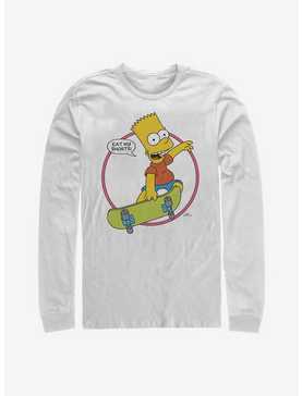 The Simpsons Eat Shorts Long-Sleeve T-Shirt, , hi-res