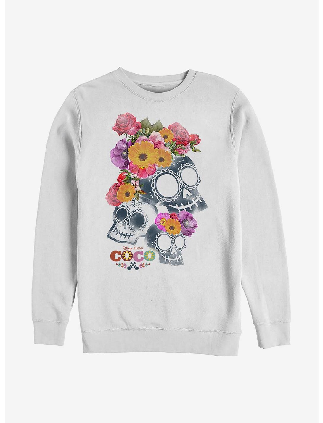 Disney Pixar Coco Calaveras Sweatshirt, WHITE, hi-res
