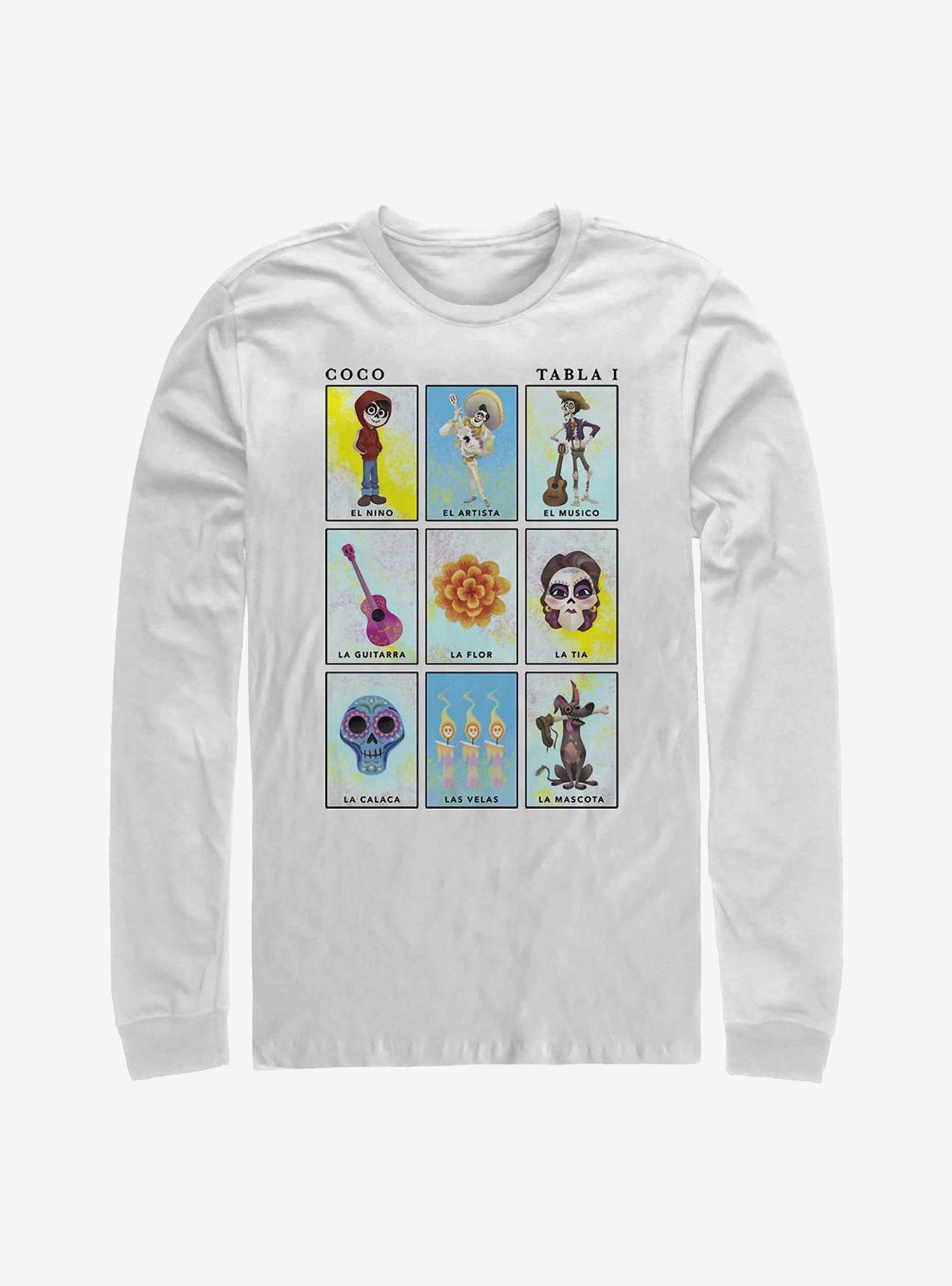 Disney Pixar Coco Cards Long-Sleeve T-Shirt, , hi-res