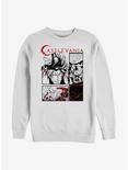 Castlevania Comic Style Sweatshirt, WHITE, hi-res