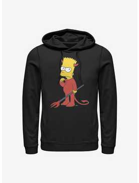 The Simpsons Devil Bart Hoodie, , hi-res