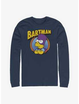 The Simpsons Bartman Circle Long-Sleeve T-Shirt, , hi-res