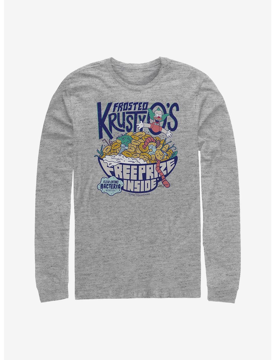 The Simpsons Krusty Long-Sleeve T-Shirt, ATH HTR, hi-res