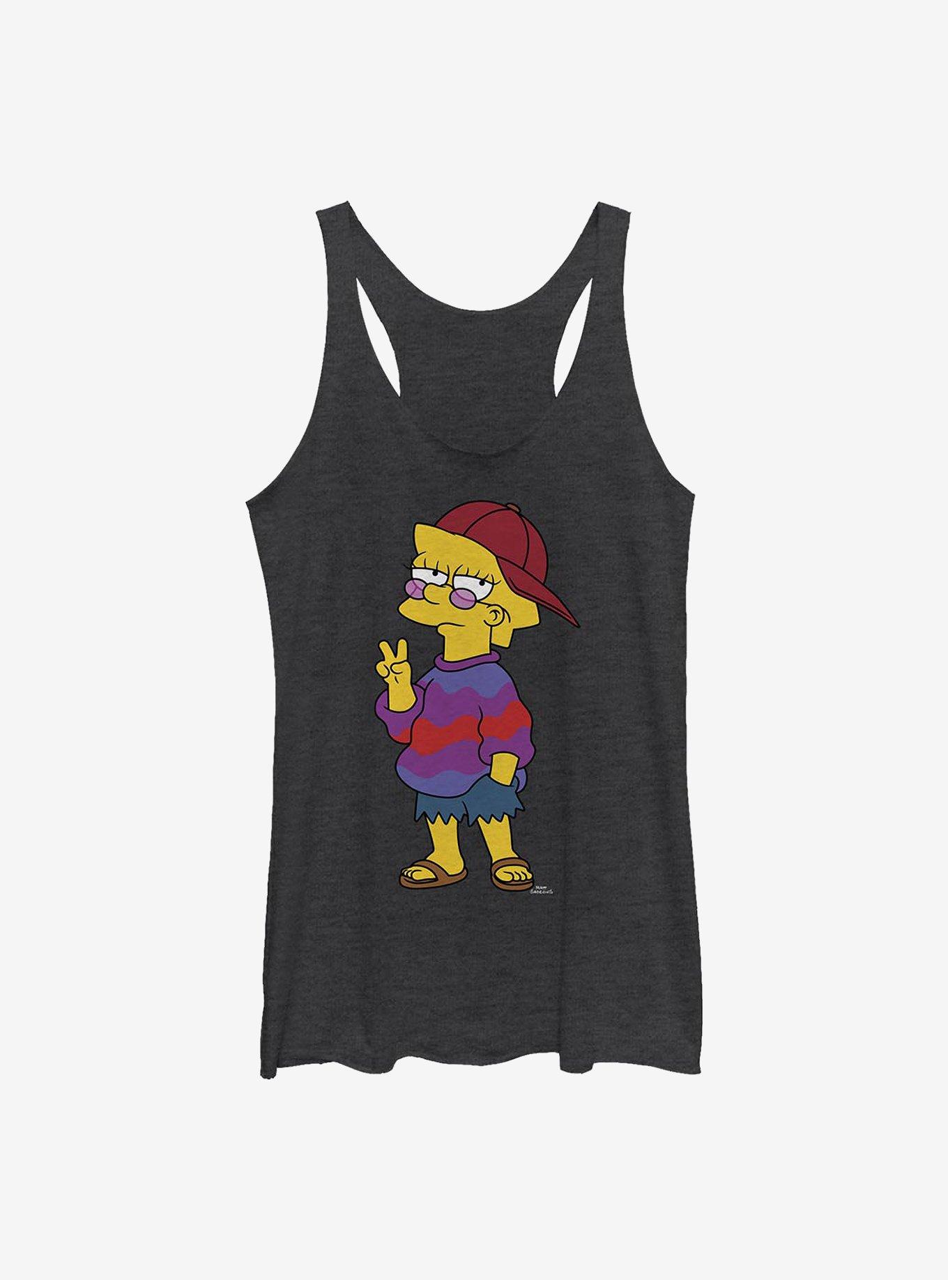 The Simpsons Cool Lisa Womens Tank Top, , hi-res