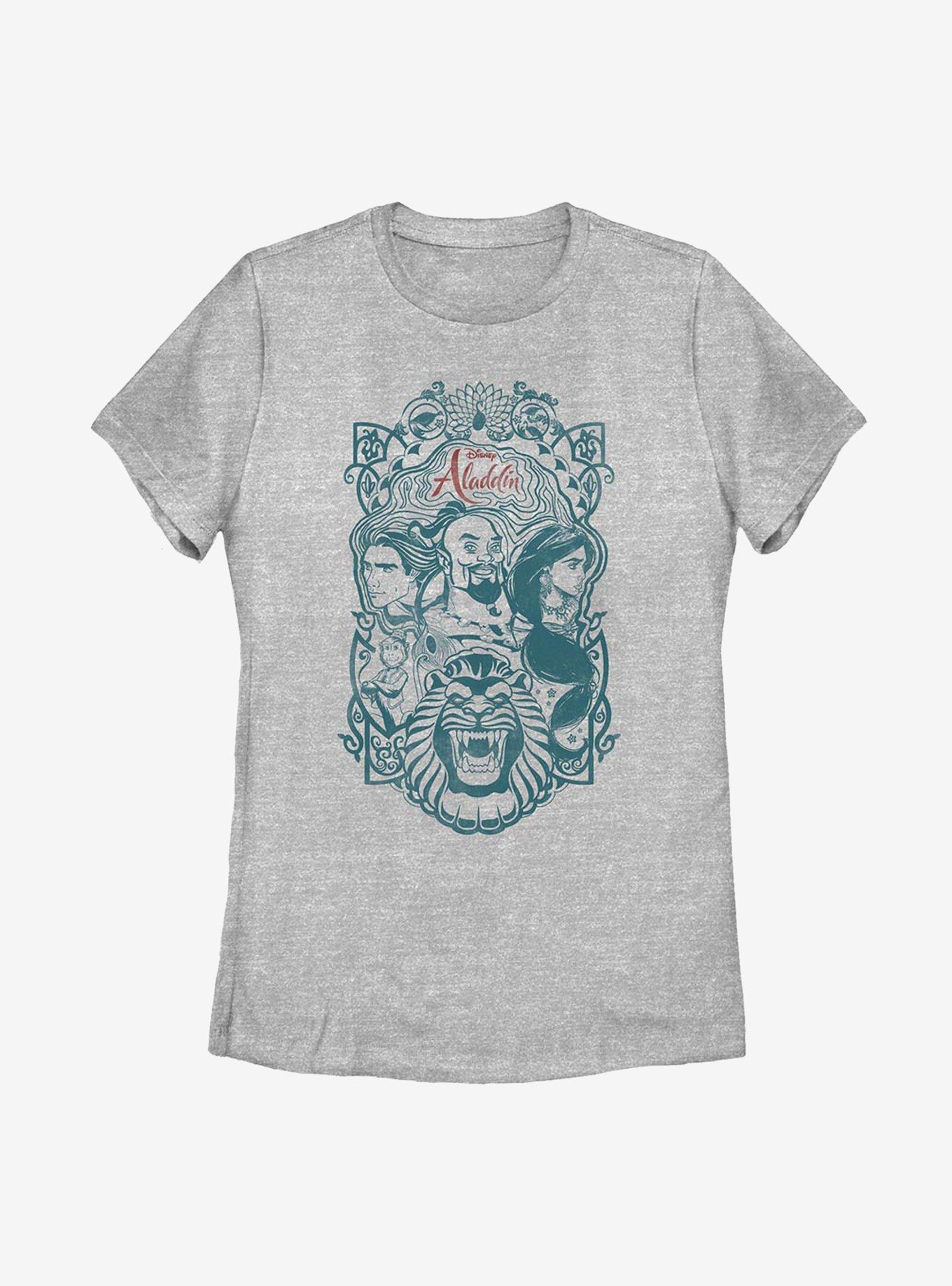 Disney Aladdin Vintage Set Of Three Womens T-Shirt, , hi-res