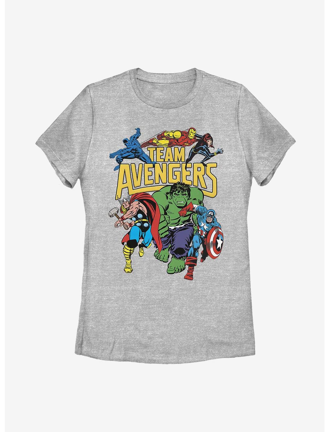 Marvel Avengers Assemble Womens T-Shirt, ATH HTR, hi-res