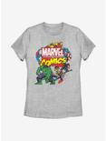 Marvel Avengers Classic Logo Womens T-Shirt, ATH HTR, hi-res