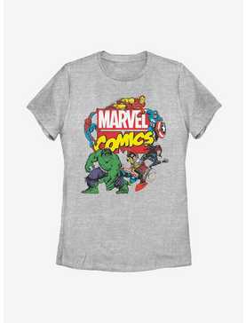 Marvel Avengers Classic Logo Womens T-Shirt, , hi-res