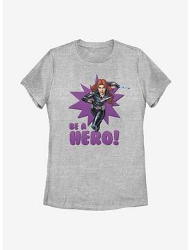 Marvel Black Widow Be A Hero Womens T-Shirt, , hi-res
