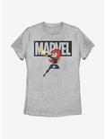 Marvel Black Widow Brick Womens T-Shirt, ATH HTR, hi-res