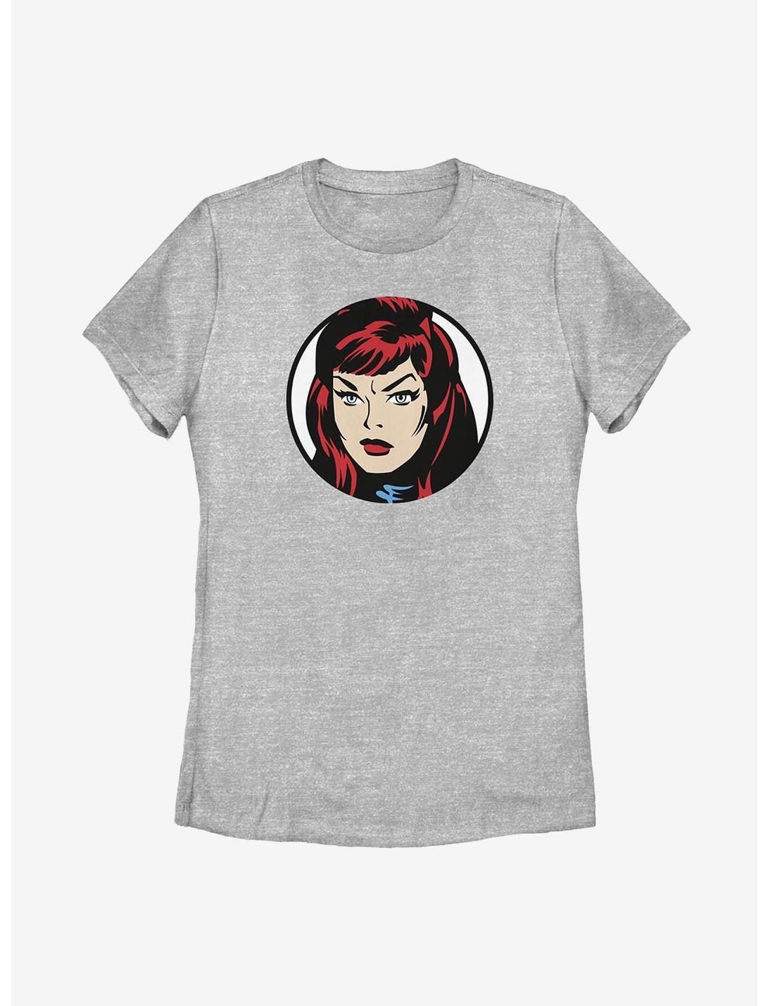 Marvel Black Widow Heads Womens T-Shirt, ATH HTR, hi-res