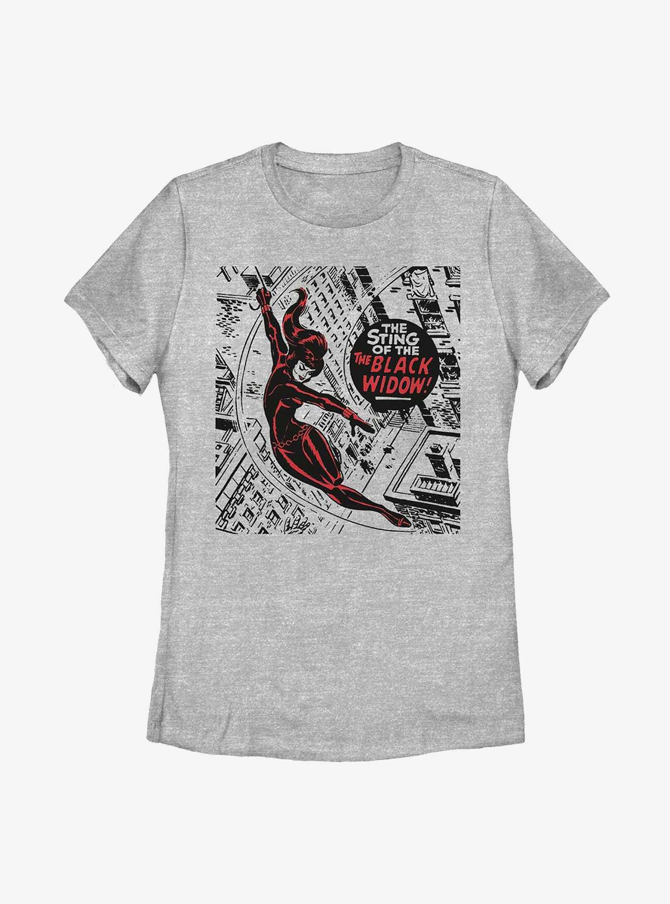 Marvel Black Widow City Womens T-Shirt, , hi-res