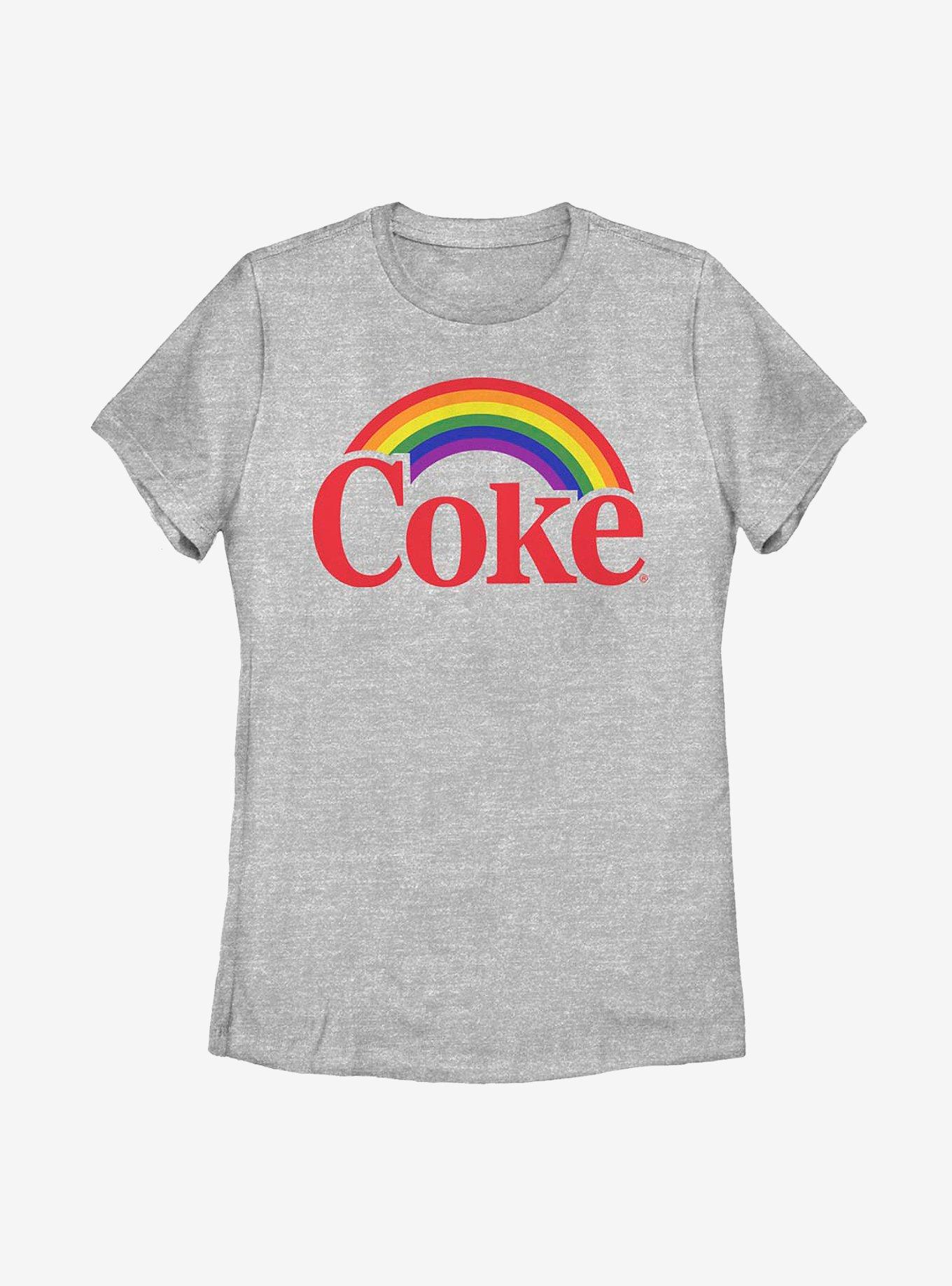 Coca-Cola Rainbow Over Coke Womens T-Shirt, , hi-res