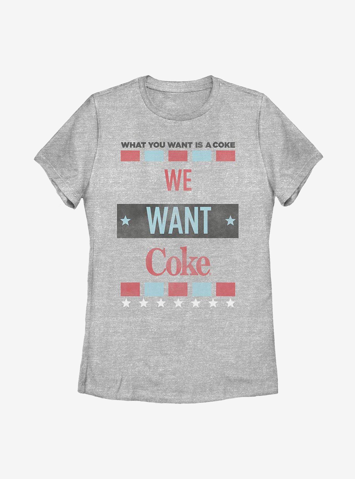 Coca-Cola We Want Coke Womens T-Shirt, , hi-res