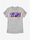 Marvel Captain Marvel Danver's Logo Womens T-Shirt, ATH HTR, hi-res