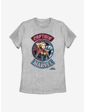 Marvel Captain Marvel Patches Womens T-Shirt, , hi-res
