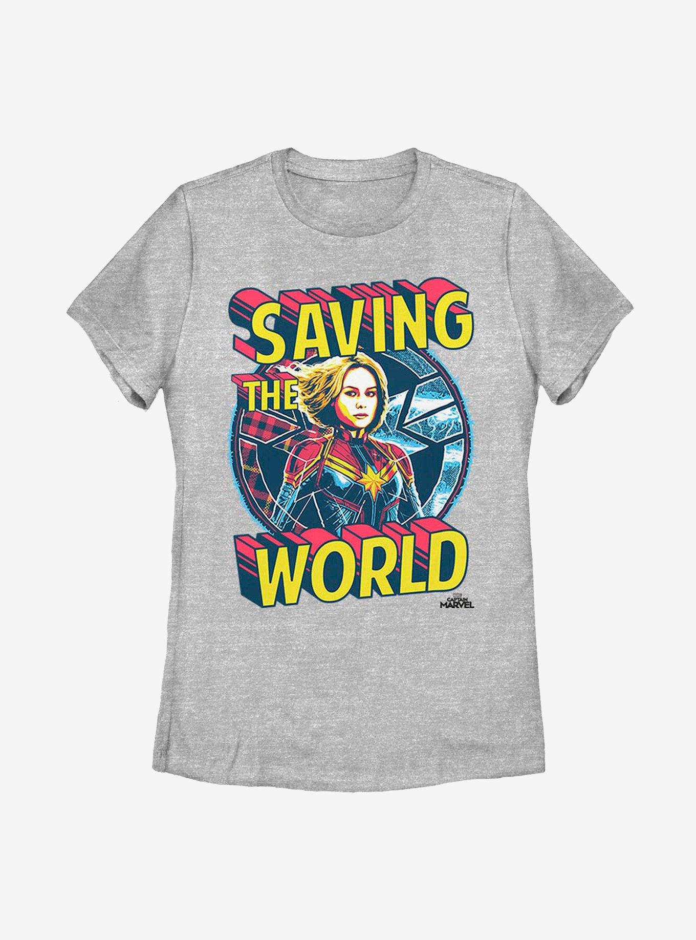 Marvel Captain Marvel Save Me Womens T-Shirt, , hi-res