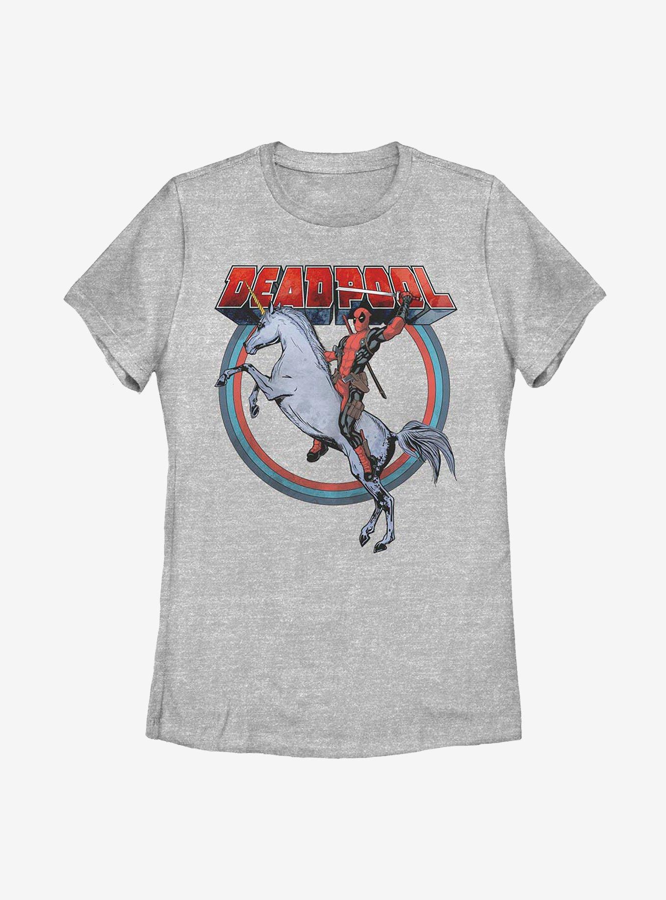 Marvel Deadpool Unicorn Womens T-Shirt, , hi-res