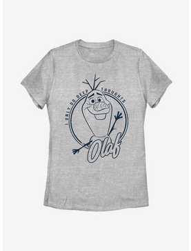 Disney Frozen 2 Deep Thought Olaf Womens T-Shirt, , hi-res