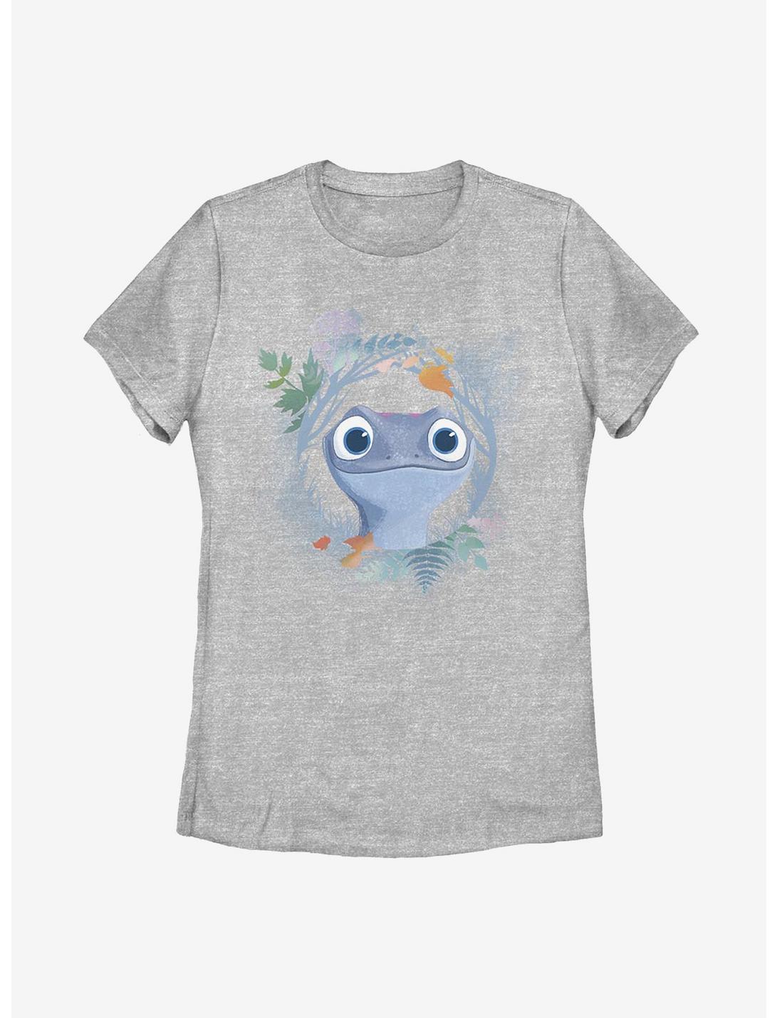 Disney Frozen 2 Watercolor Salamander Womens T-Shirt, ATH HTR, hi-res