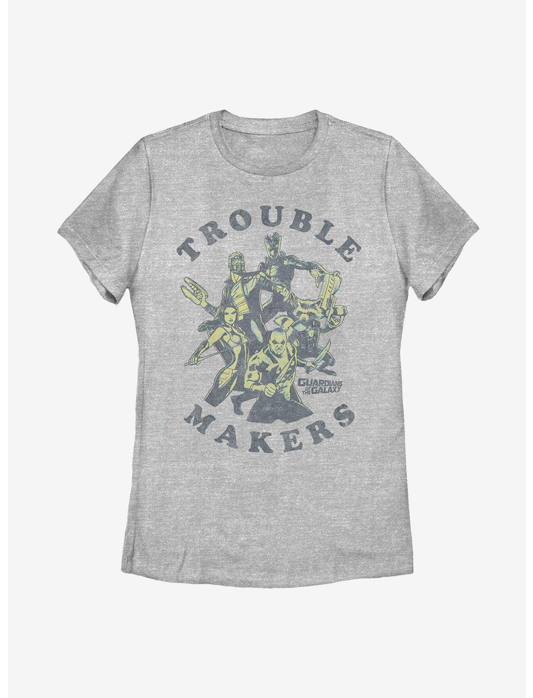 Marvel Guardians Of The Galaxy Trouble Makers Womens T-Shirt, ATH HTR, hi-res