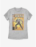 Marvel Iron Man Vintage Womens T-Shirt, ATH HTR, hi-res