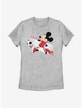 Disney Mickey Mouse Canada Kick Womens T-Shirt, ATH HTR, hi-res