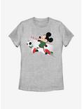 Disney Mickey Mouse Mexico Kick Womens T-Shirt, ATH HTR, hi-res