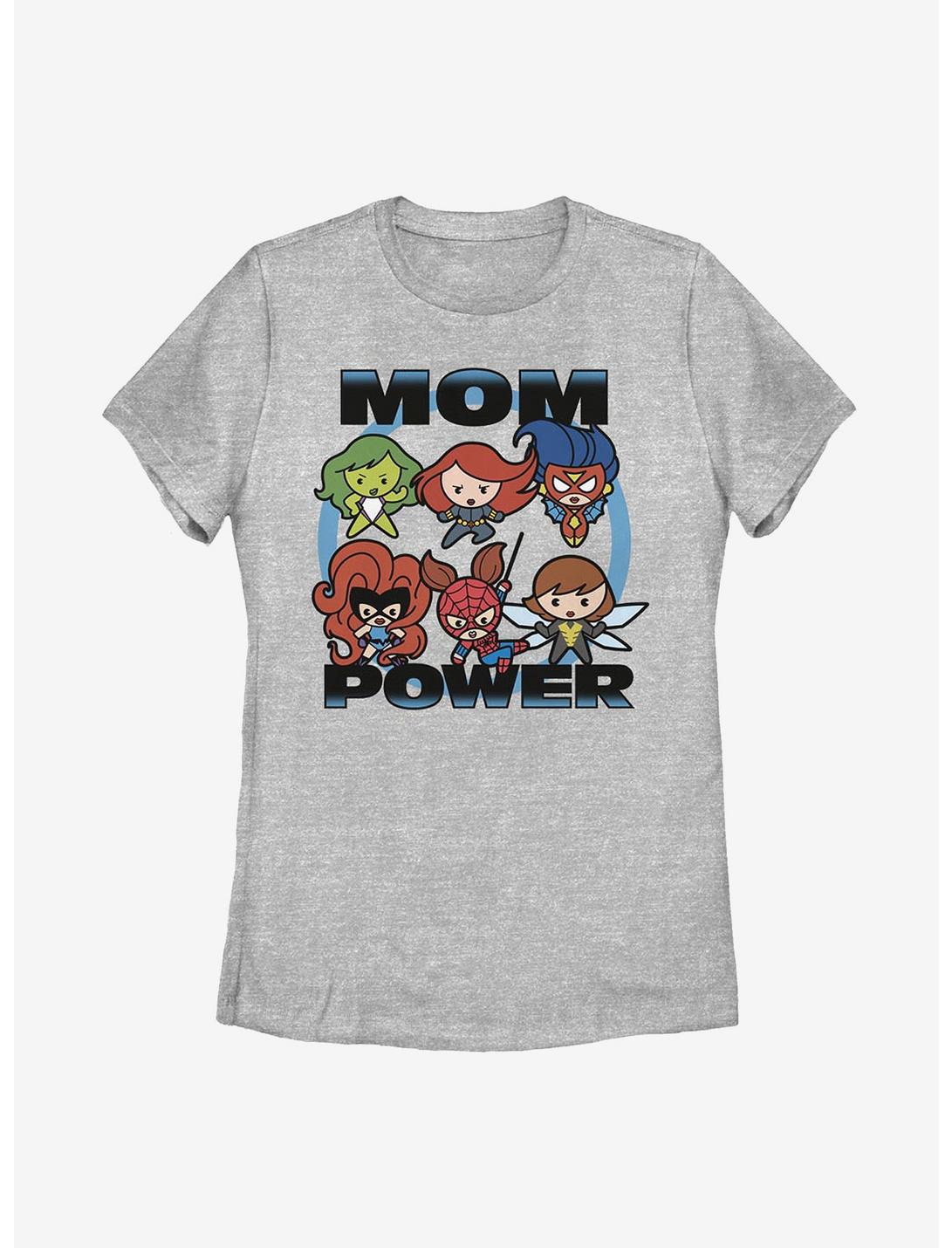 Marvel Mom Power Womens T-Shirt, ATH HTR, hi-res