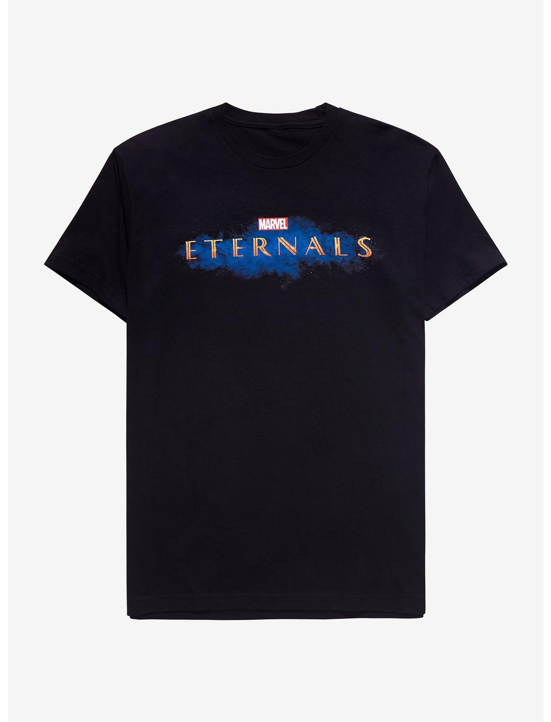 Marvel Eternals Logo T-Shirt, BLACK, hi-res
