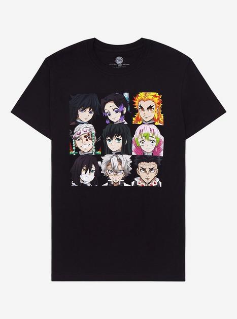 Demon Slayer: Kimetsu No Yaiba Hashira Grid T-Shirt | Hot Topic