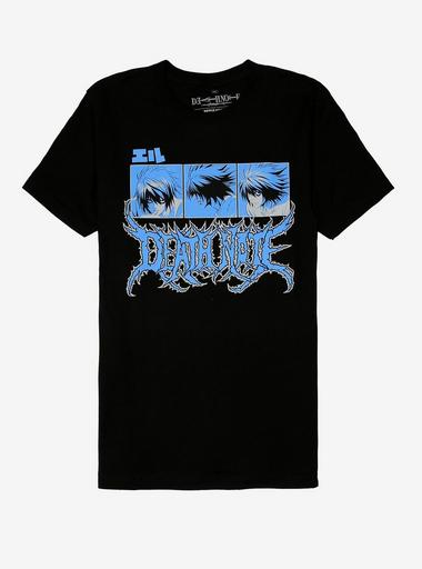 Death Note L Metal T-Shirt | Hot Topic
