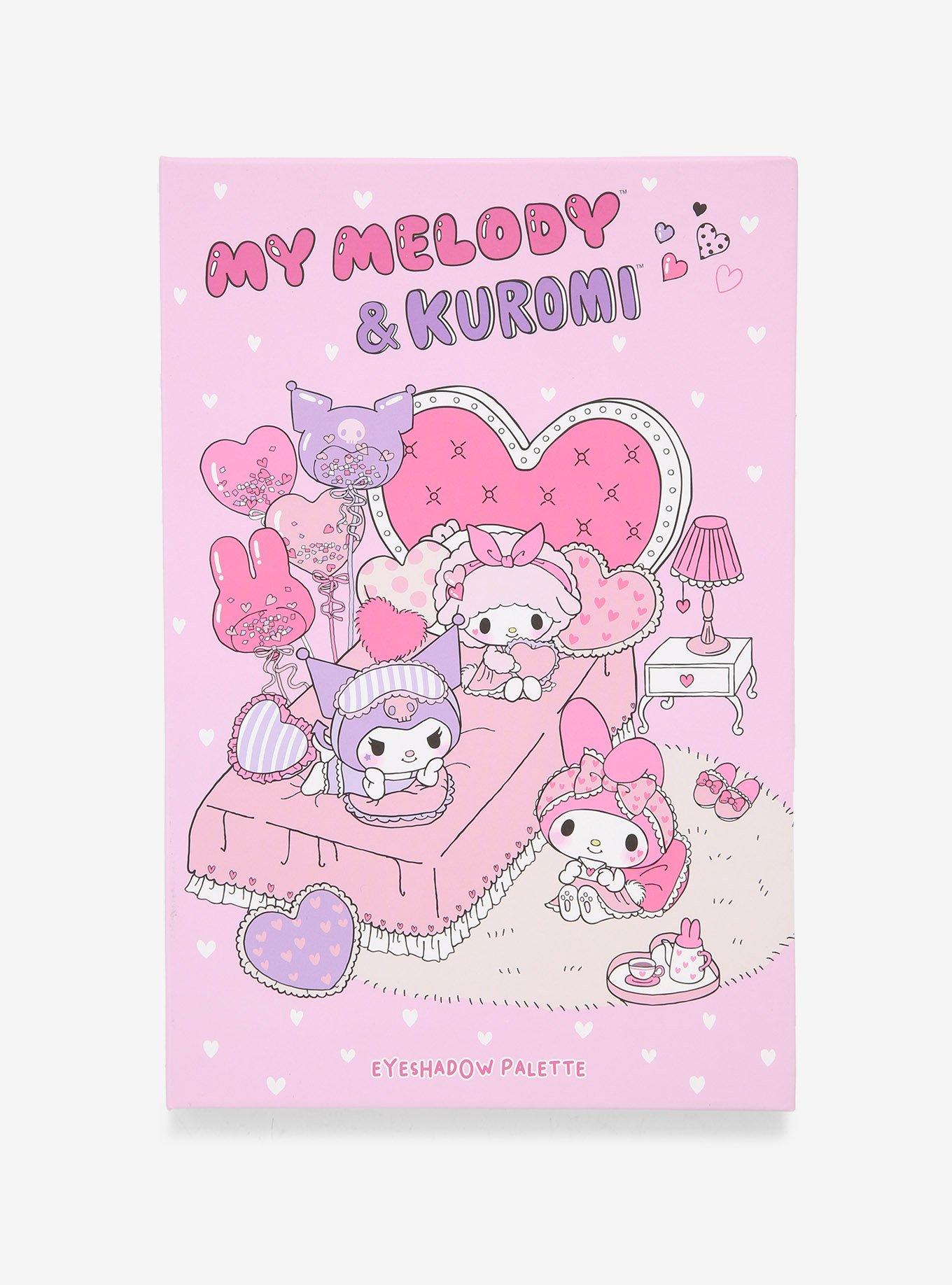 My Melody & Kuromi Sleepover Eyeshadow Palette, , hi-res