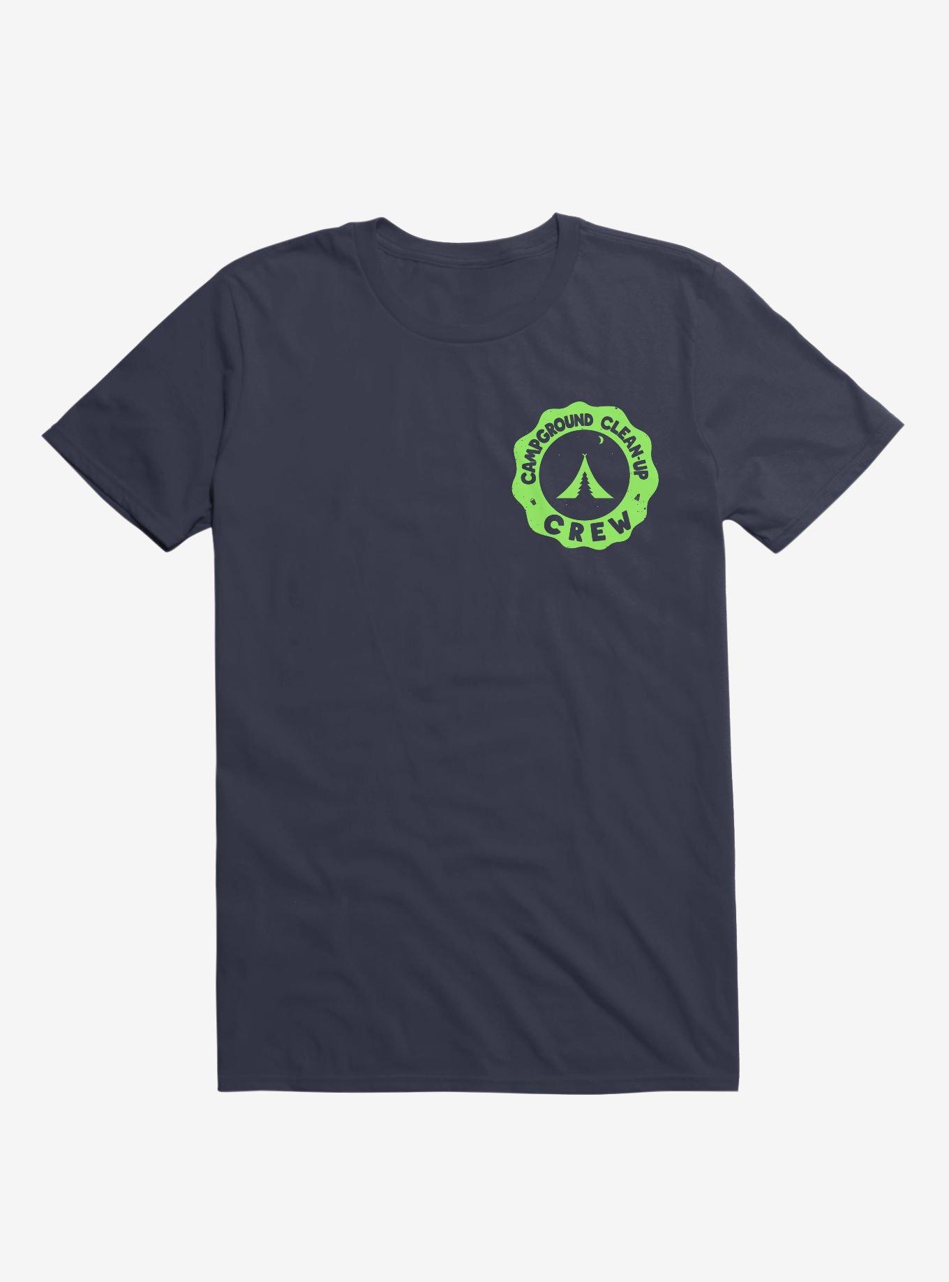 Campground Cleanup Crew T-Shirt, NAVY, hi-res