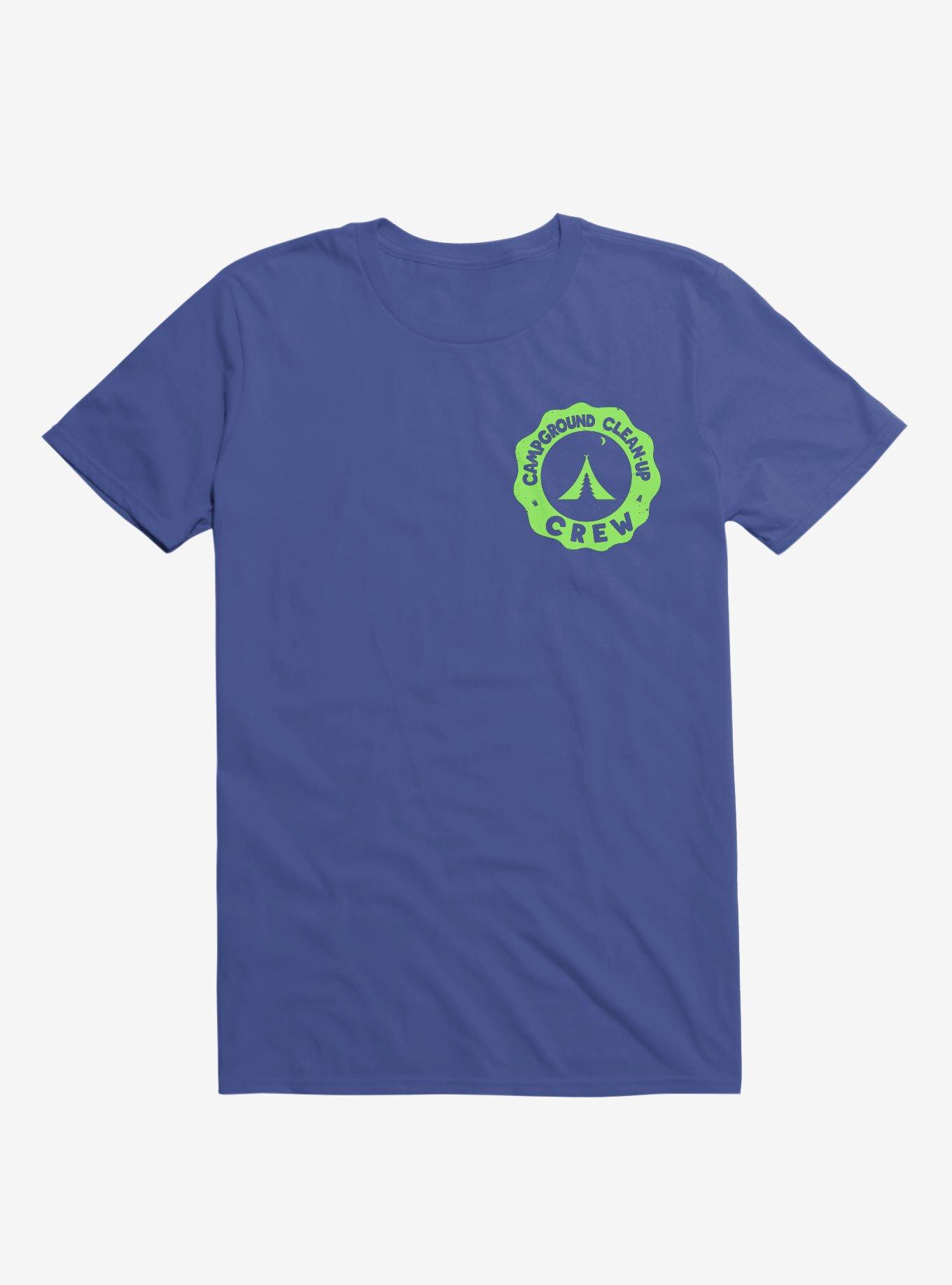 Campground Cleanup Crew T-Shirt, ROYAL, hi-res