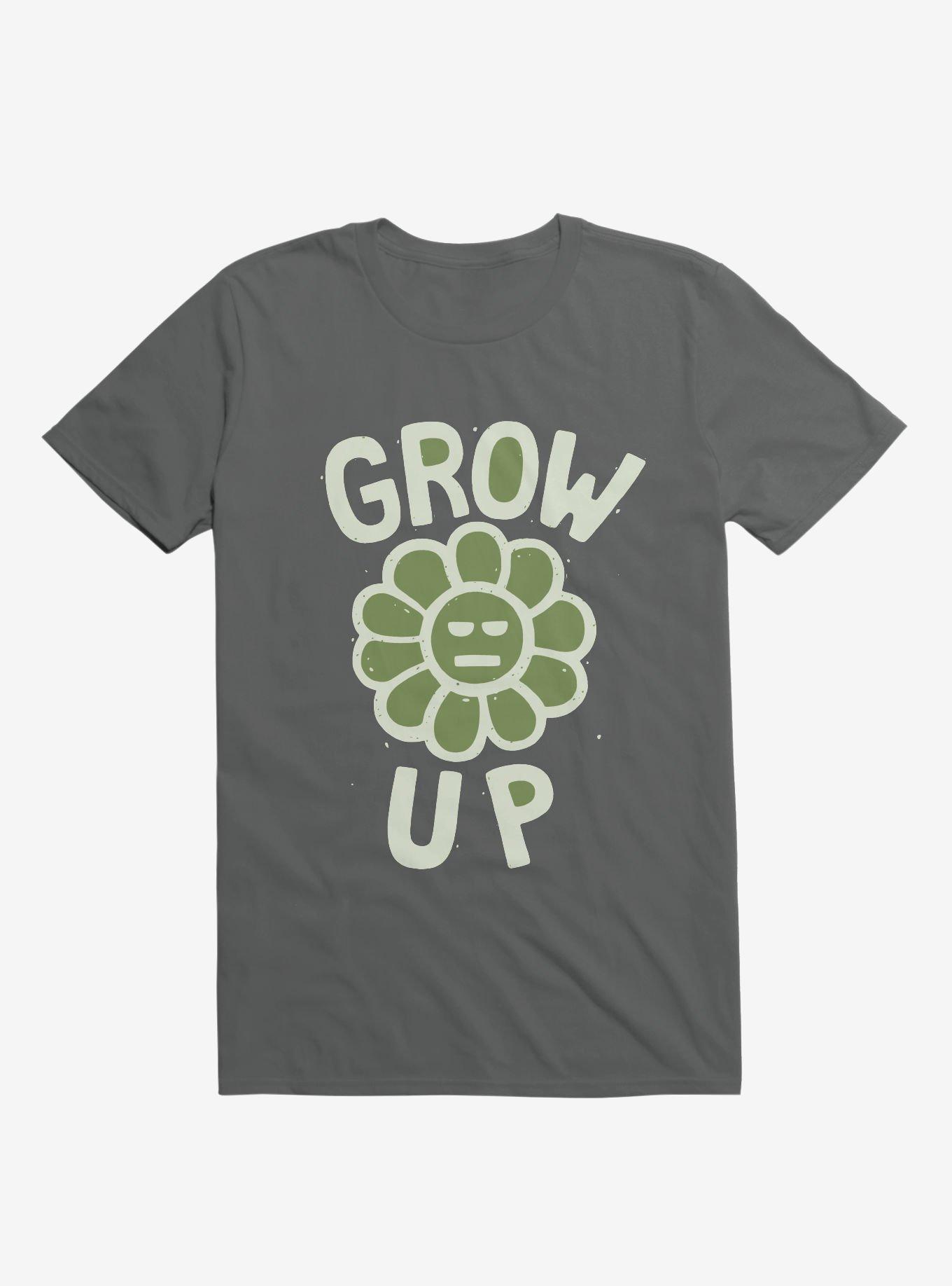 Grow Up Flower T-Shirt, , hi-res