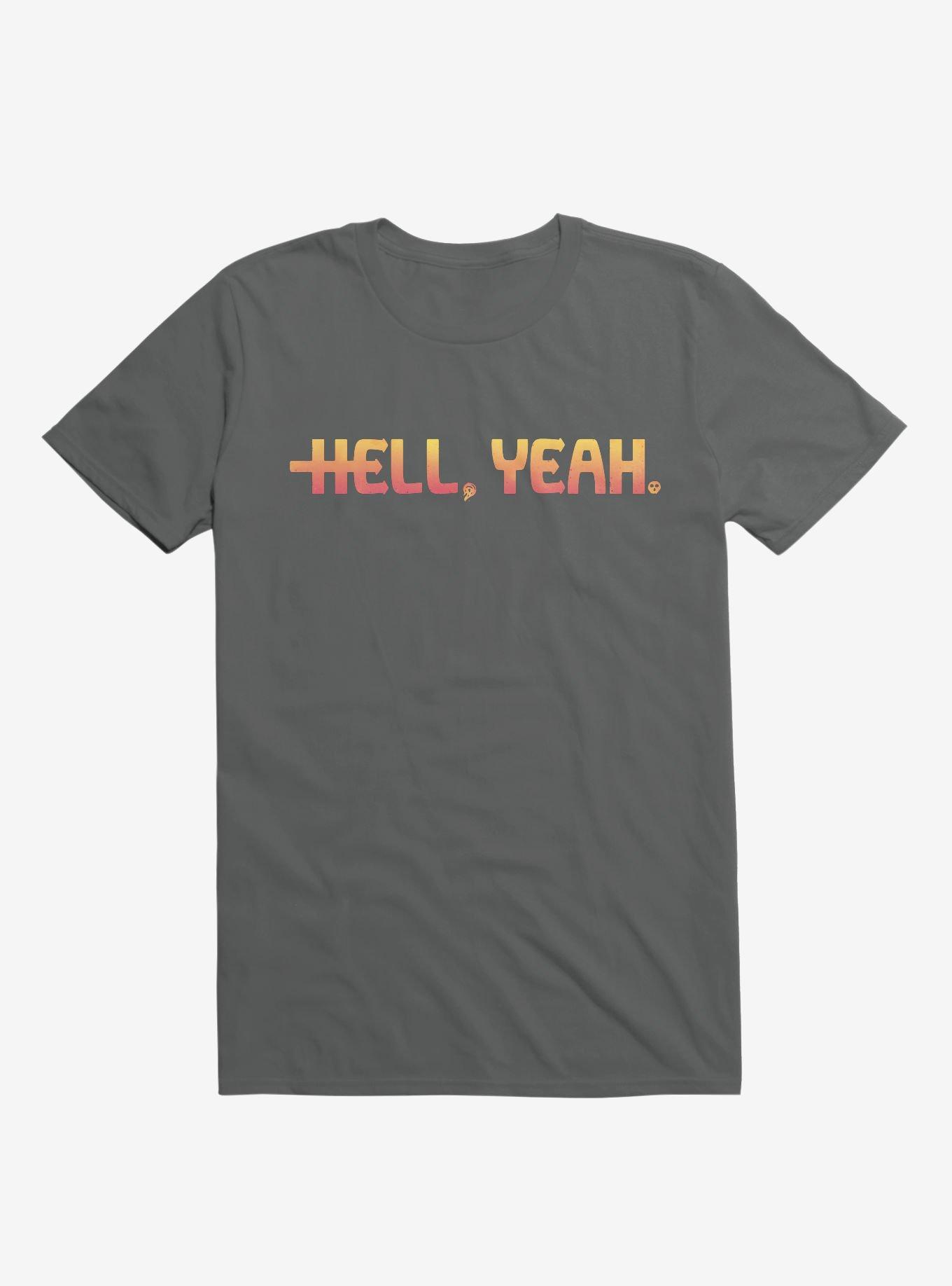 Hell Yeah T-Shirt, ASPHALT, hi-res