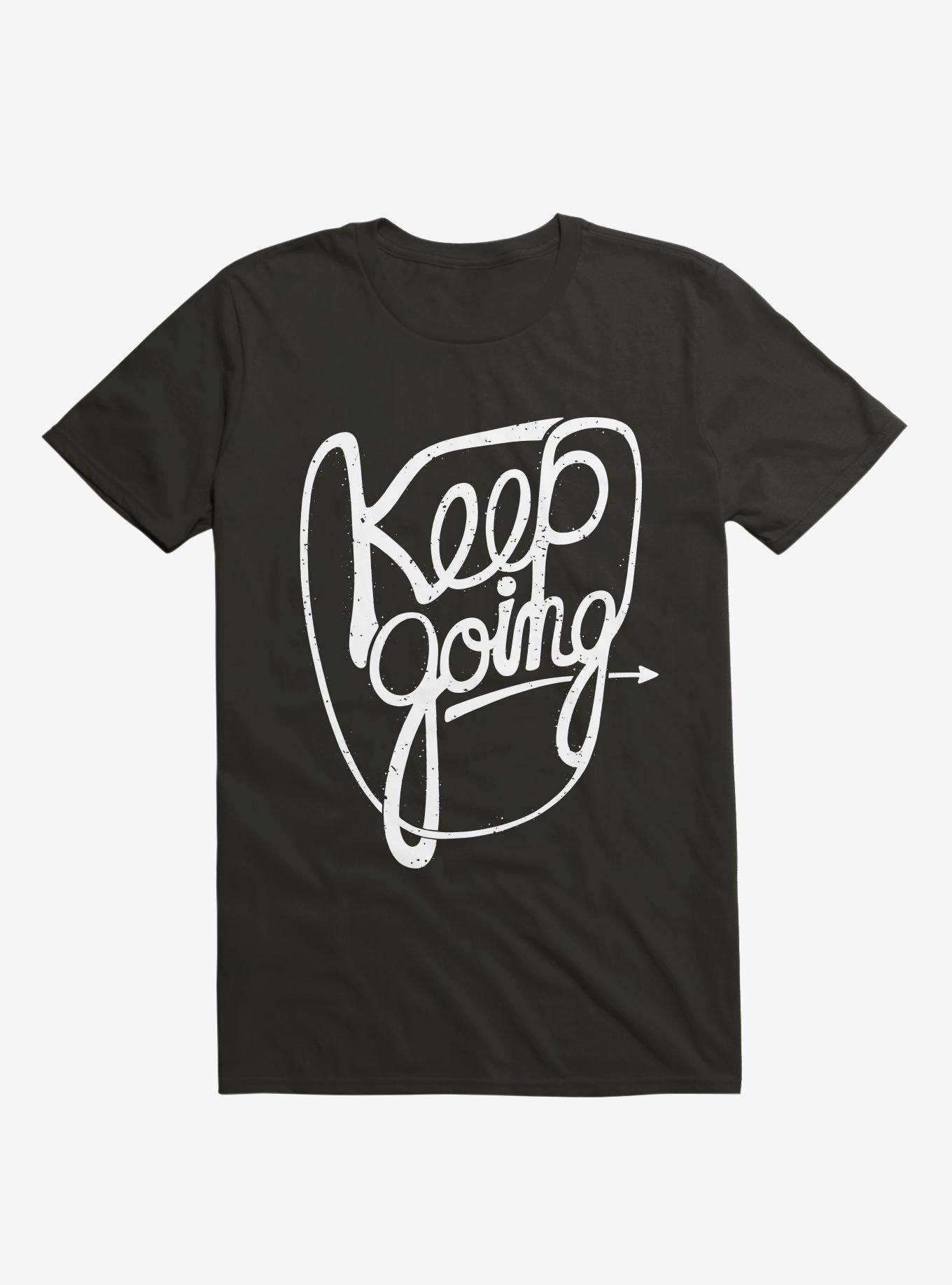 Keep Going T-Shirt, BLACK, hi-res