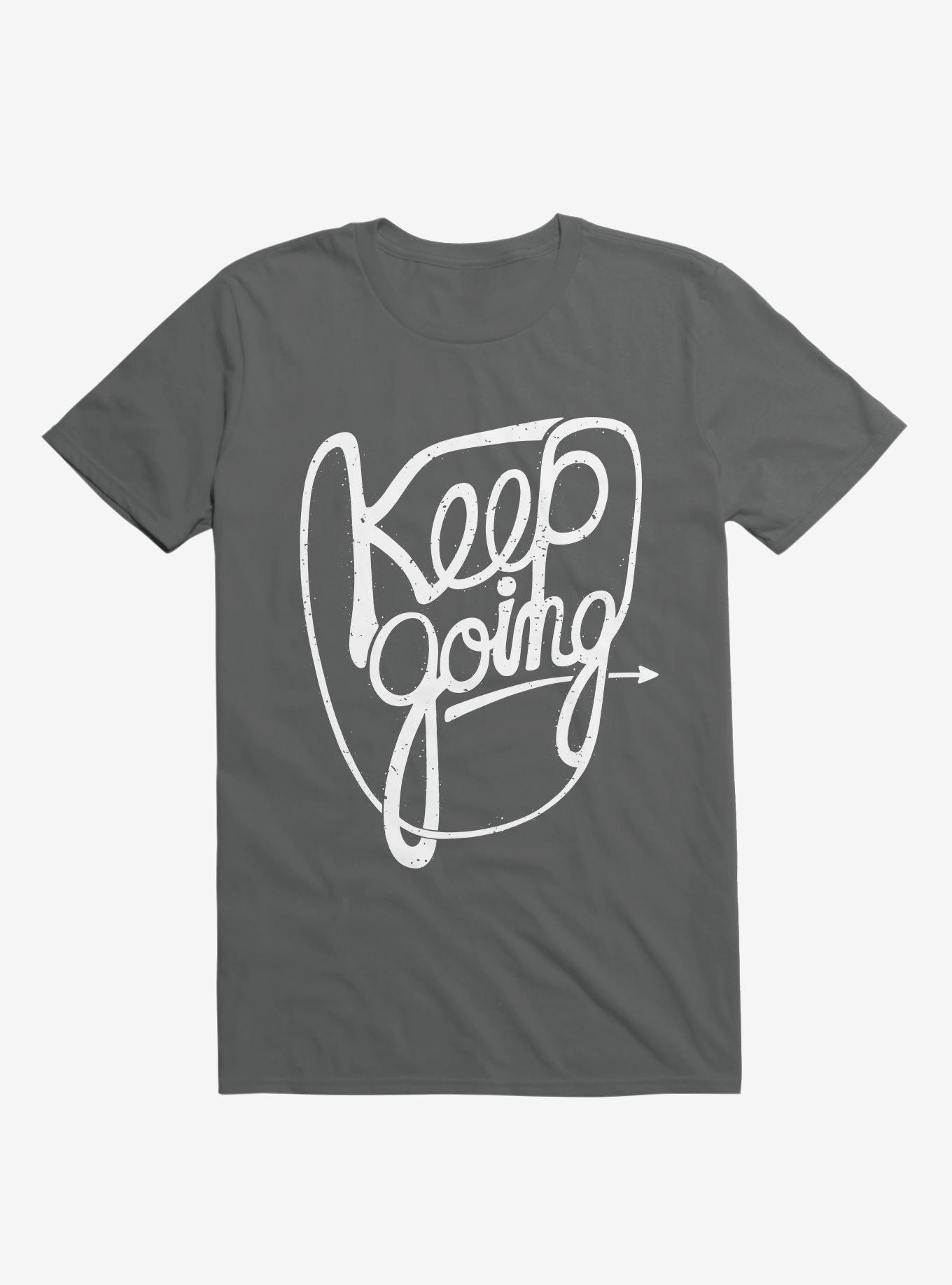Keep Going T-Shirt, ASPHALT, hi-res