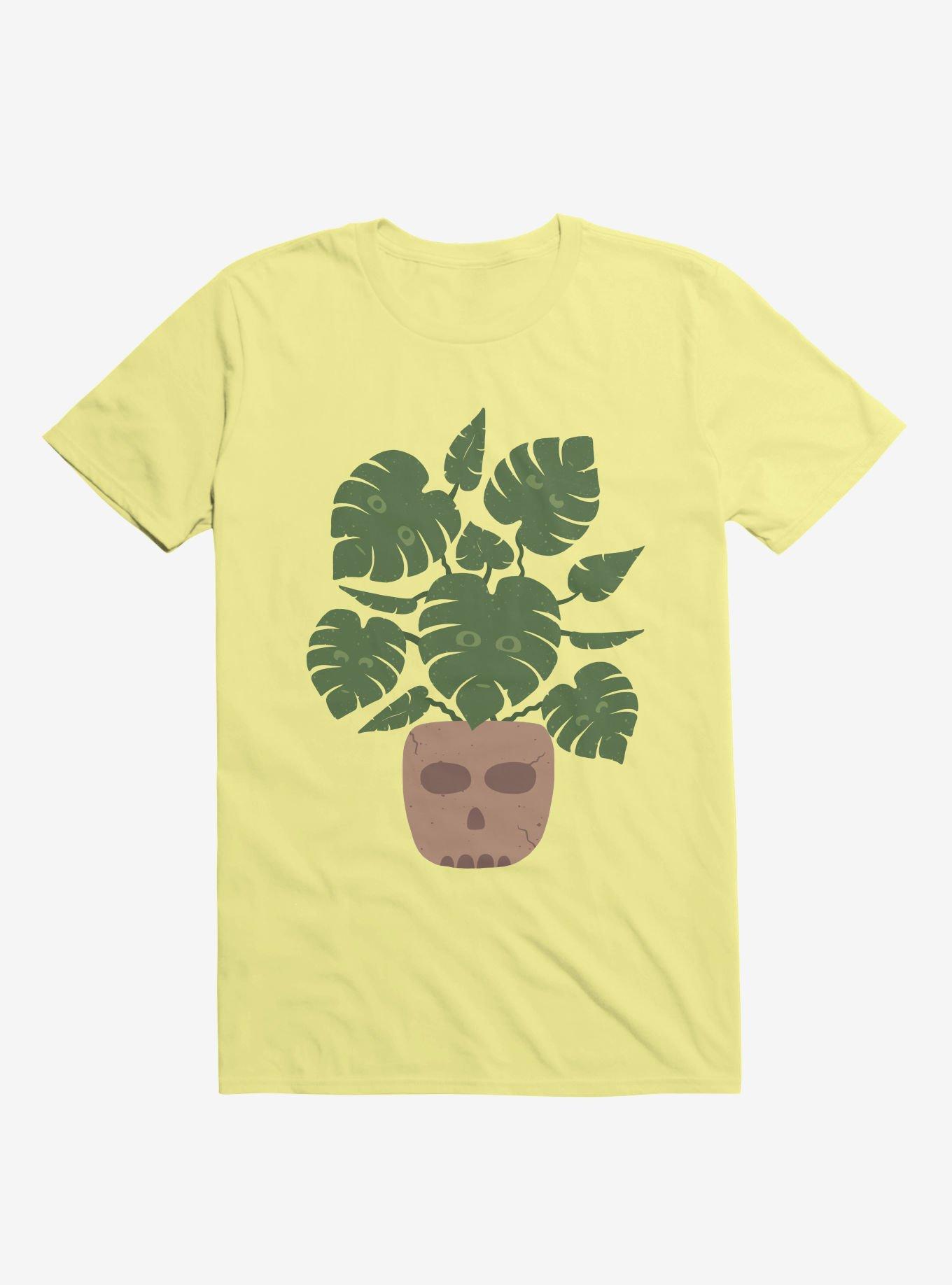 Monster Plant T-Shirt, CORN SILK, hi-res