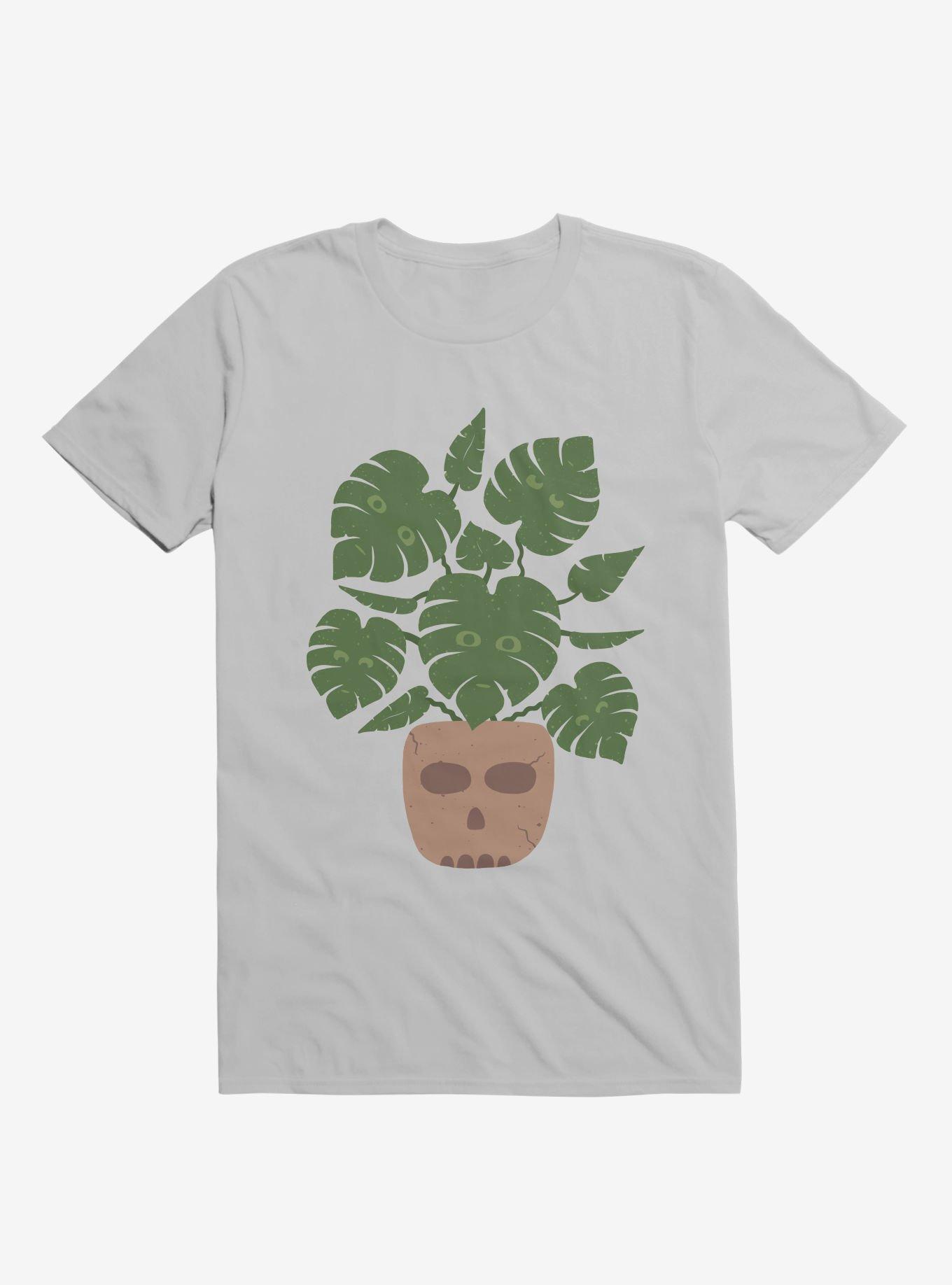 Monster Plant T-Shirt, ICE GREY, hi-res