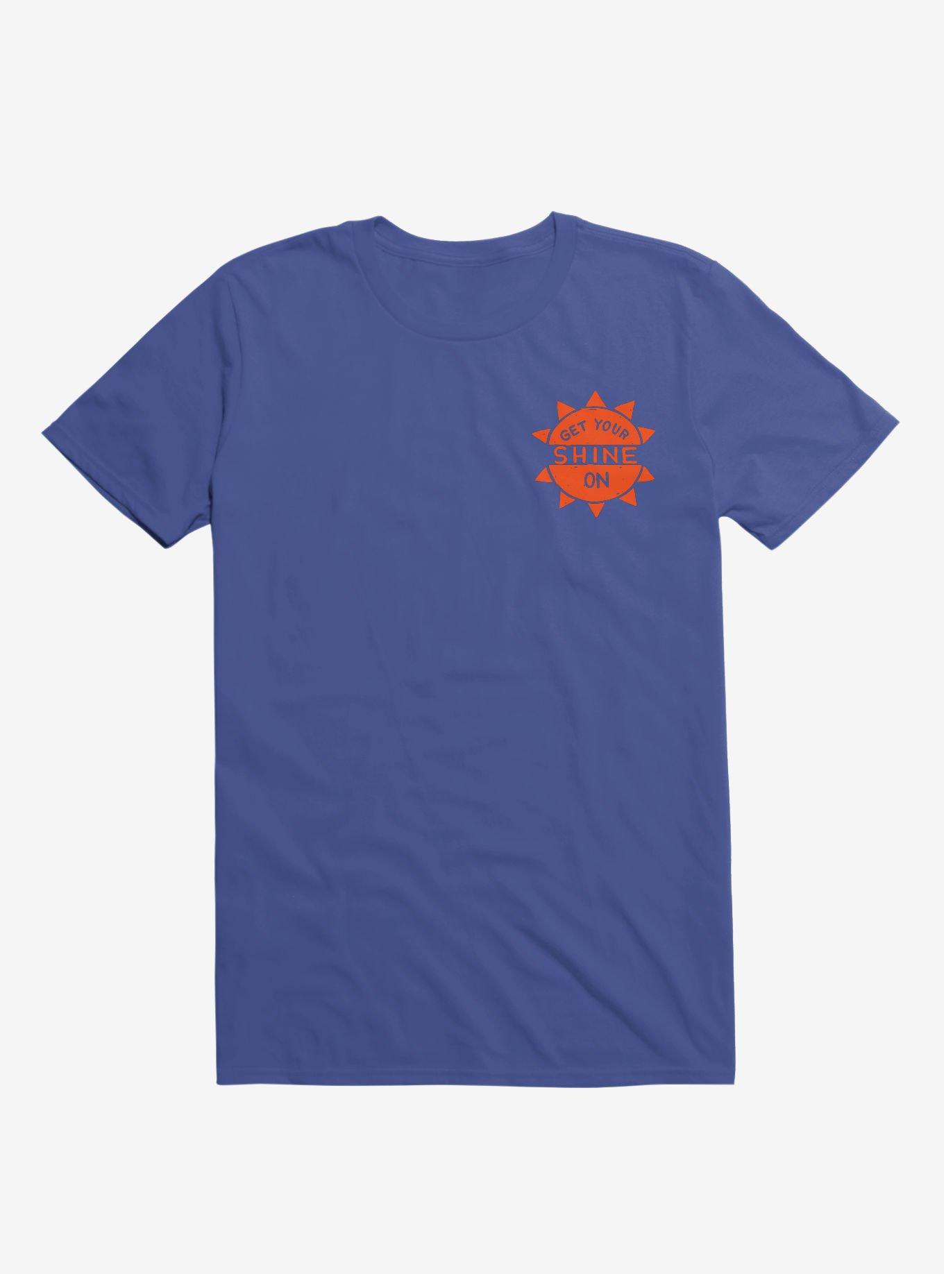Get Your Shine On T-Shirt, ROYAL, hi-res