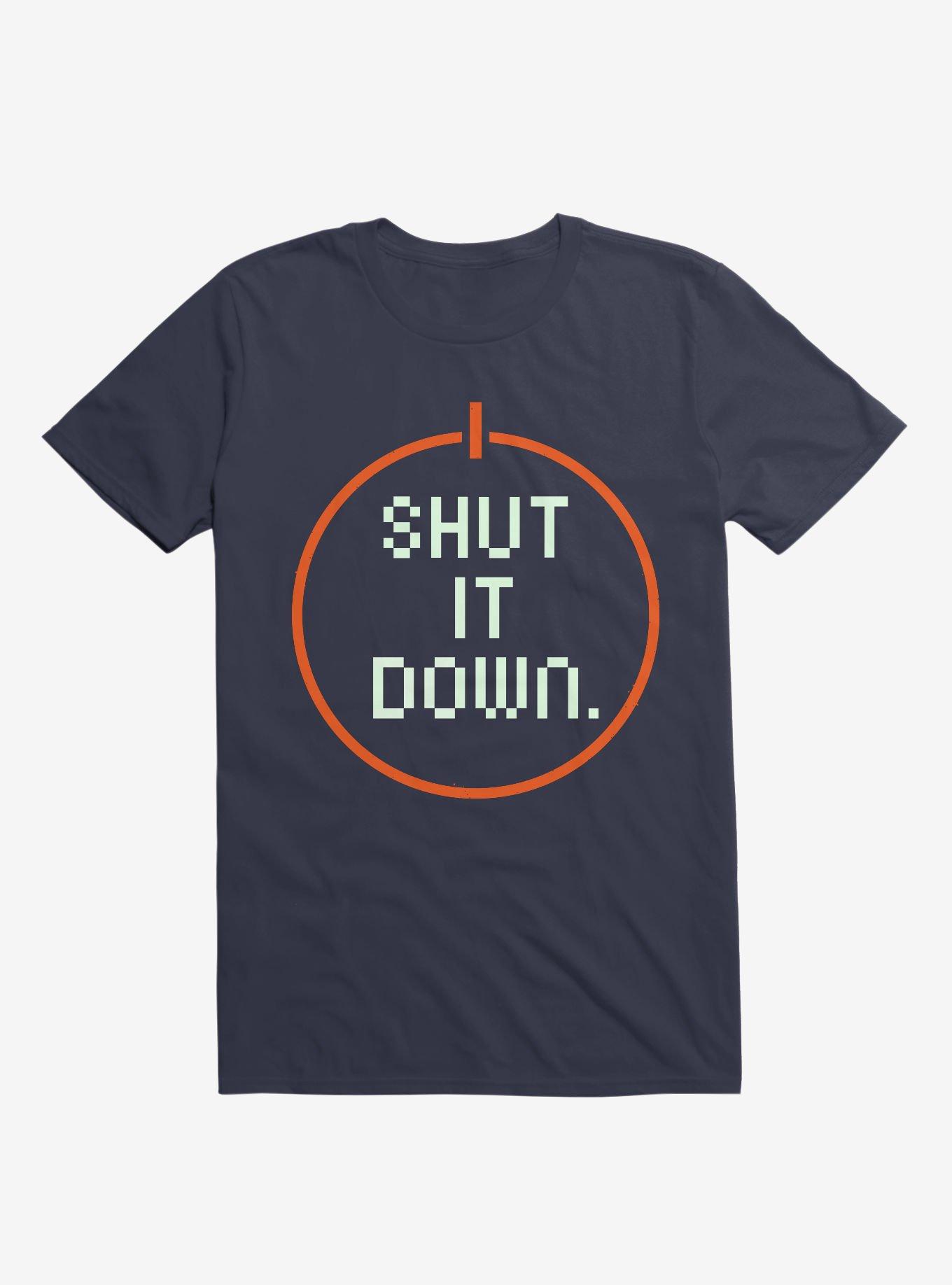 THRDLESS Shut It Down Gamer T-Shirt
