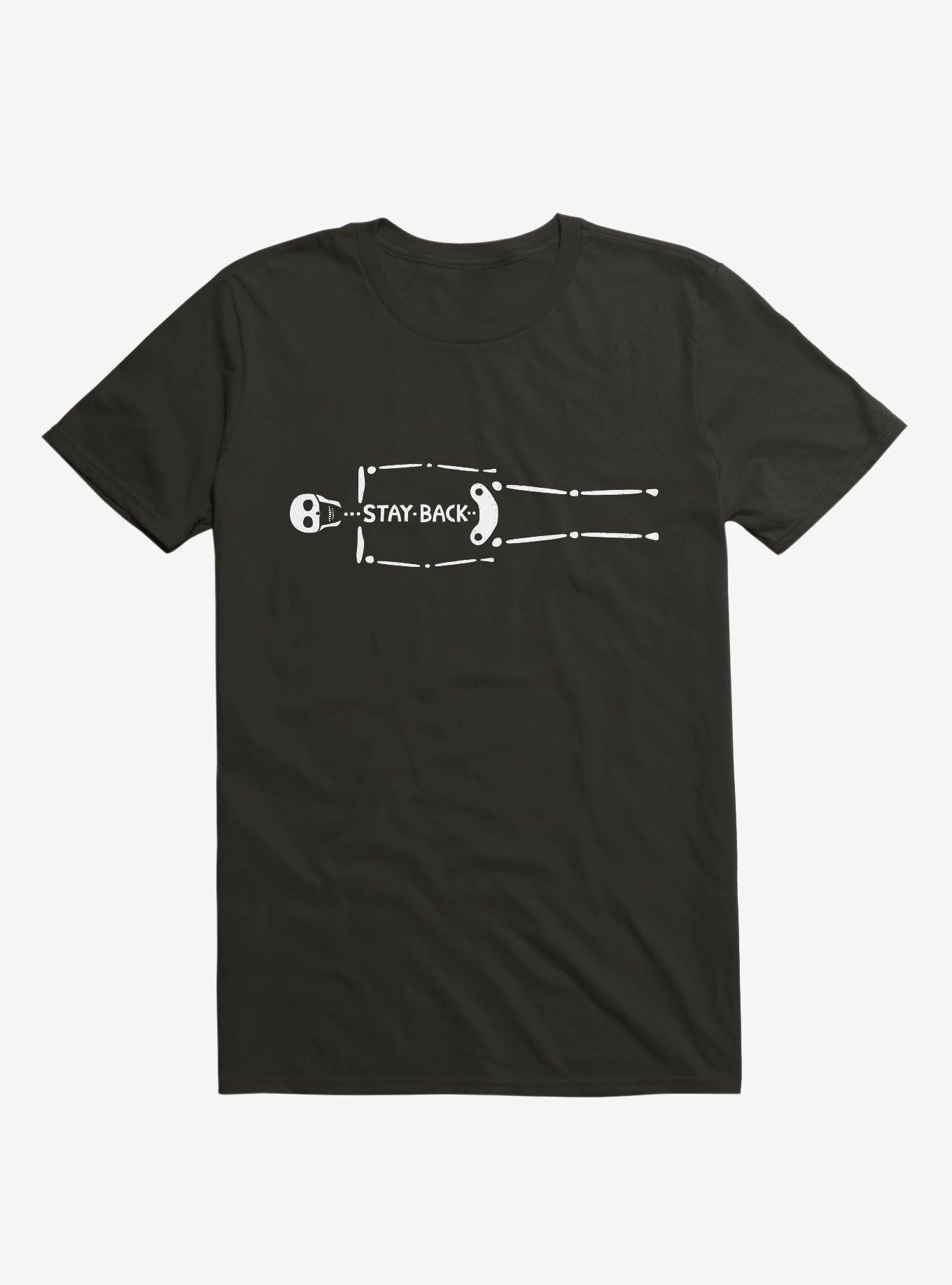 Stay Back Skeleton T-Shirt, , hi-res