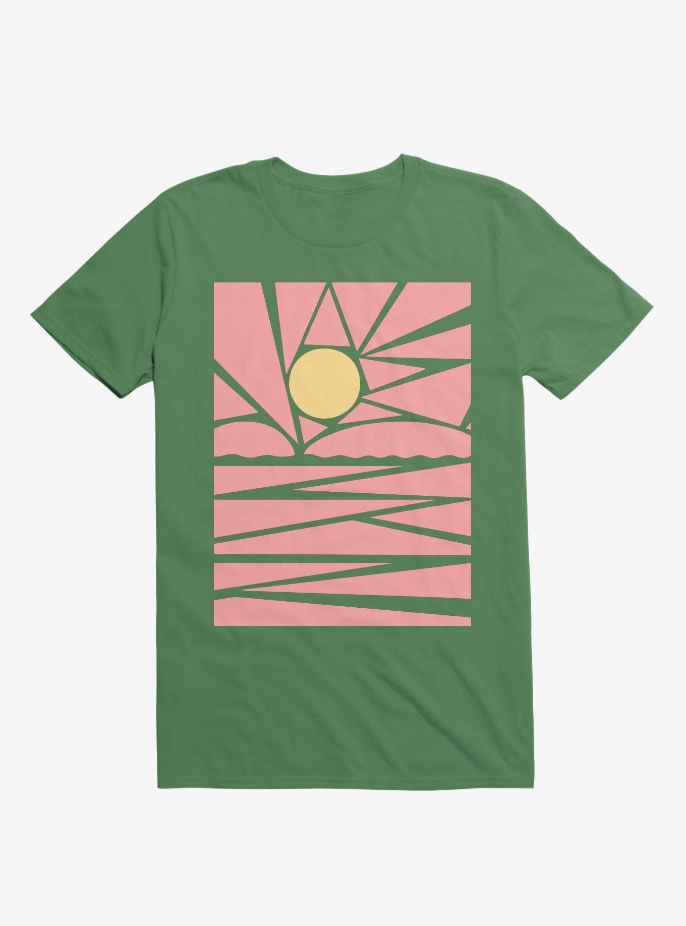 Sun In My Eyes Art T-Shirt, KELLY GREEN, hi-res