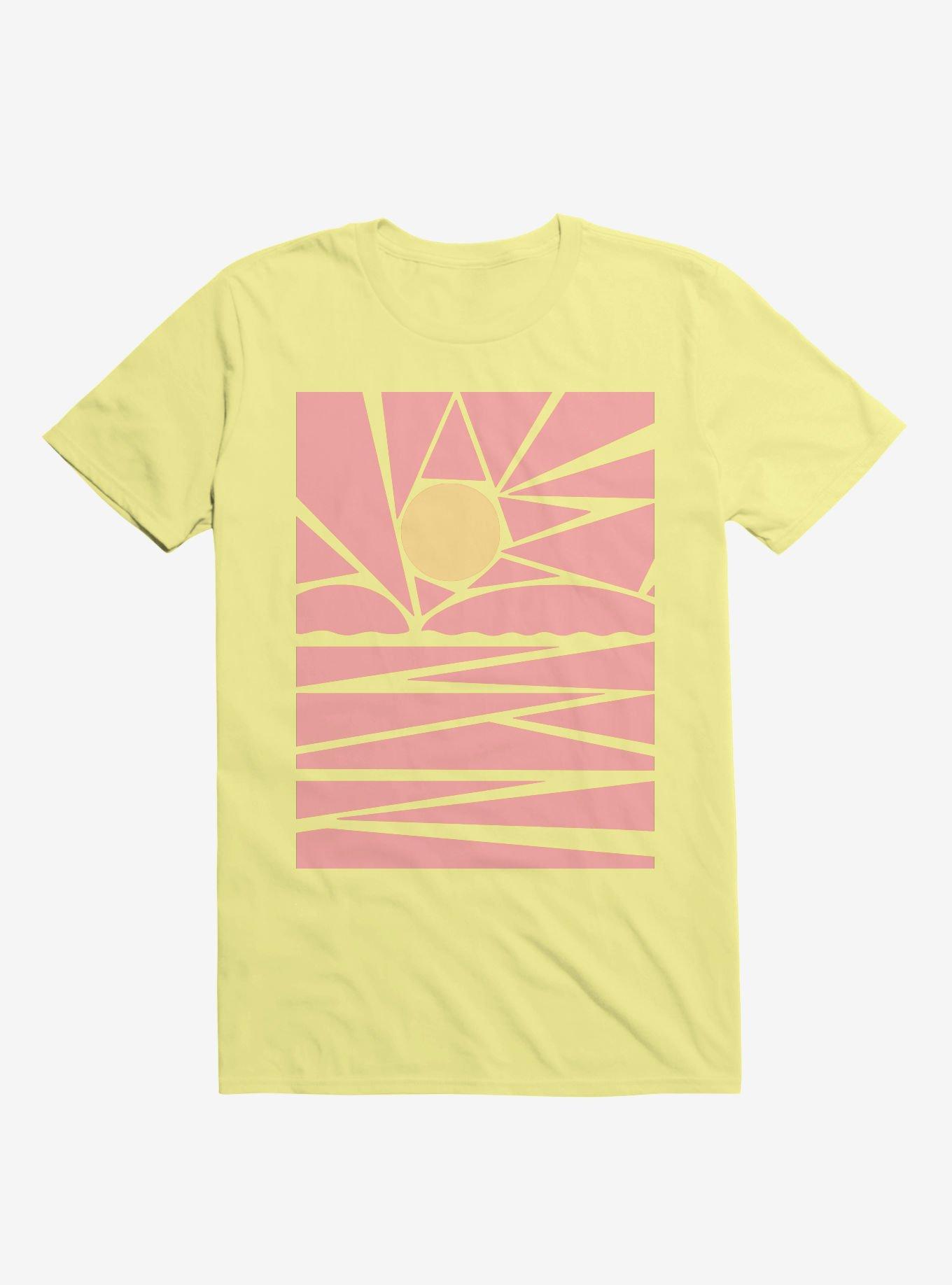 Sun In My Eyes Art T-Shirt, CORN SILK, hi-res