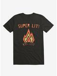 Super Lit! Campfire T-Shirt, BLACK, hi-res