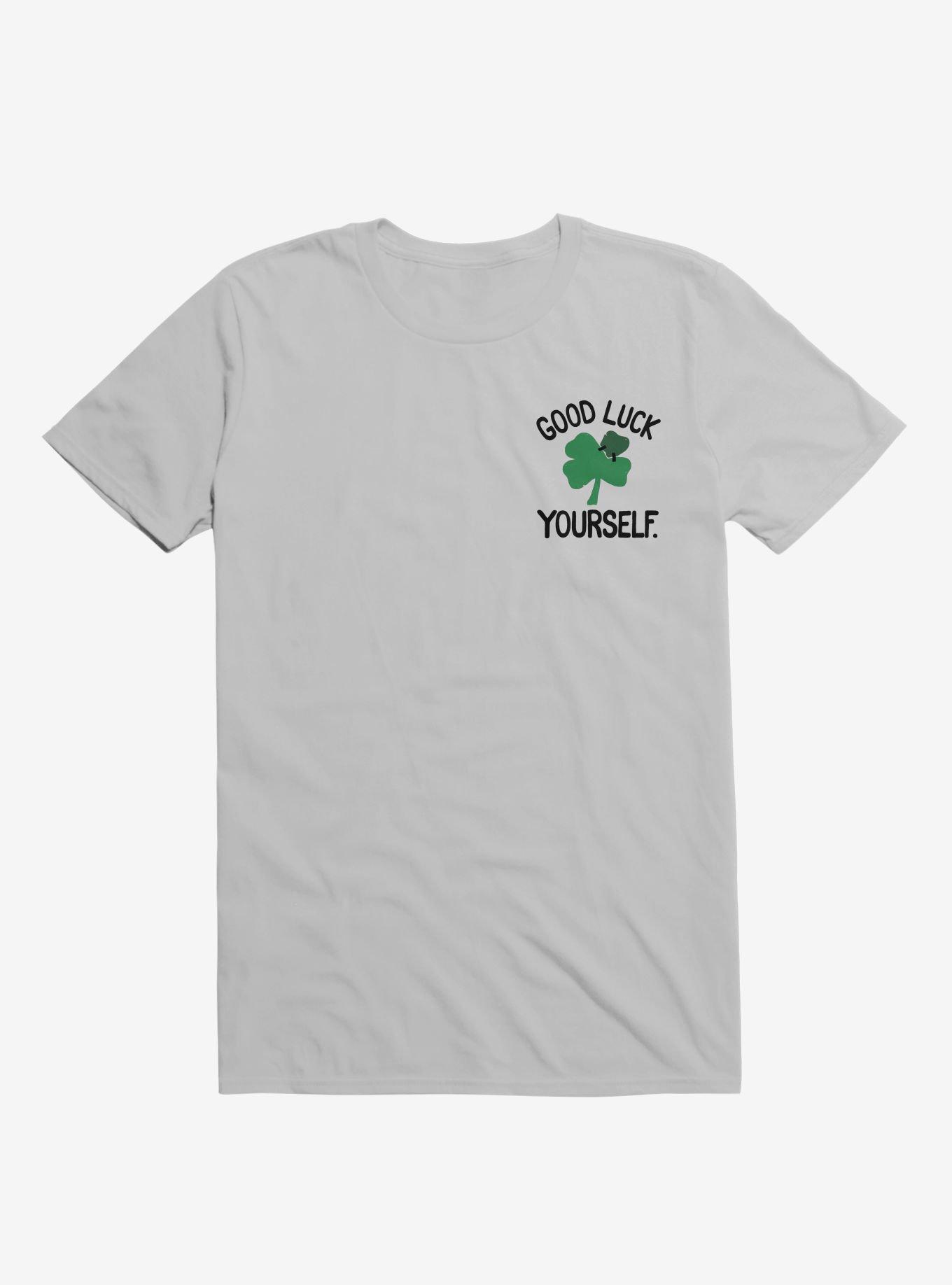 THRDLESS Good Luck Yourself Four Leaf Clover T-Shirt