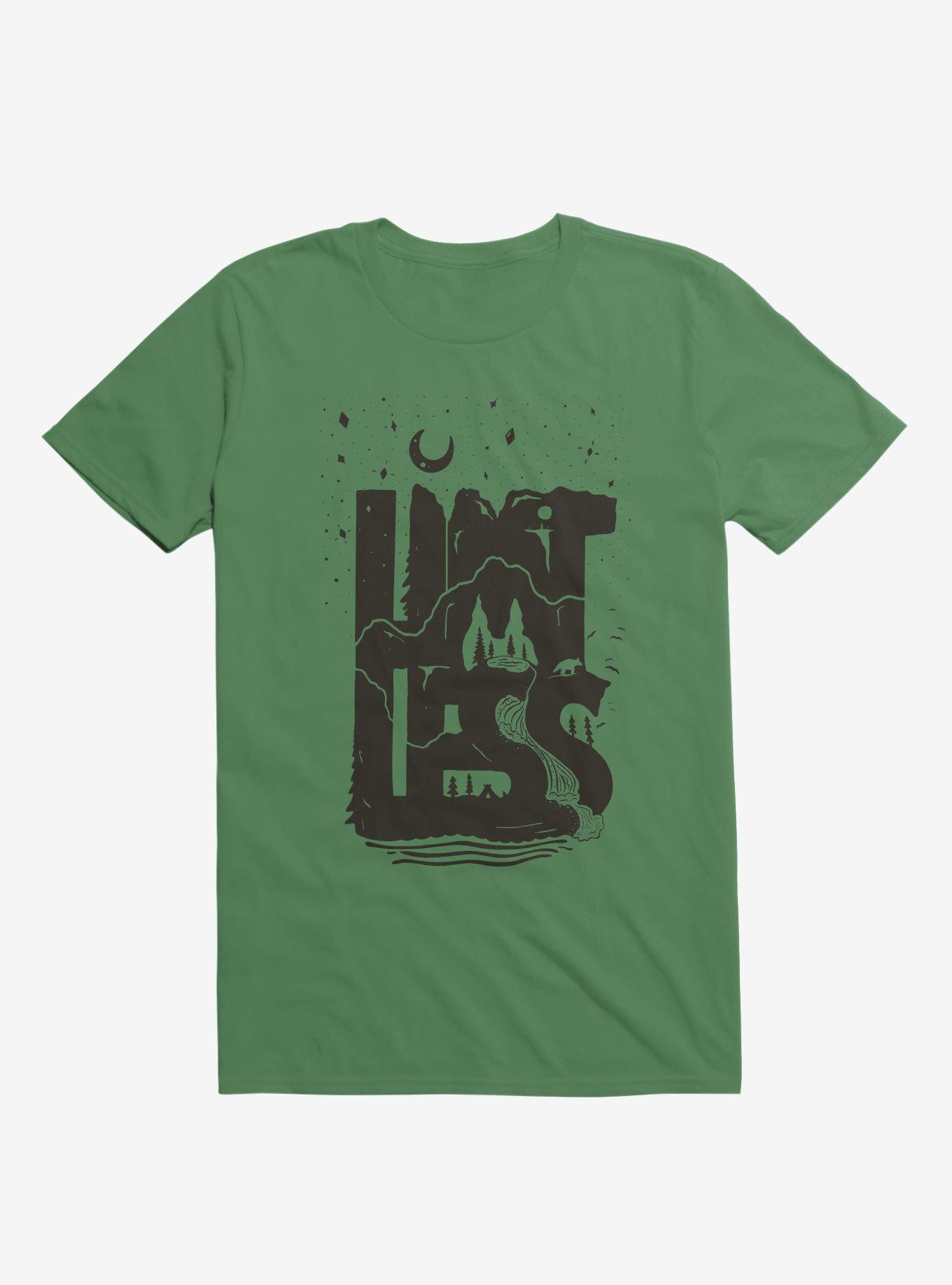 Limitless Forest T-Shirt, KELLY GREEN, hi-res